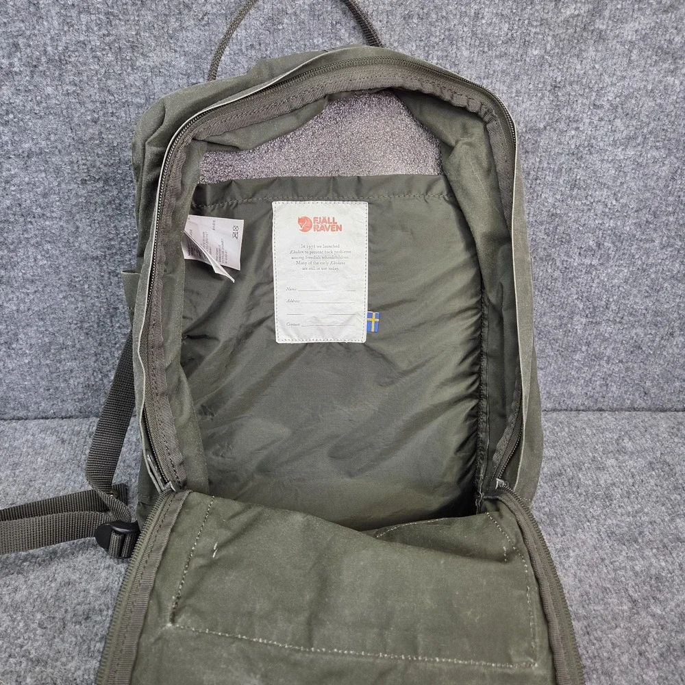 Fjallraven Kanken 23510 Classic Backpack Olive Green School Hiking Outdoor